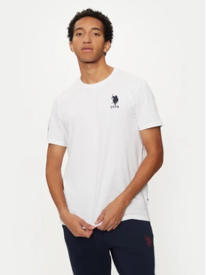 U.S. Polo Assn. T-Shirt MUP3311 Biały Slim Fit