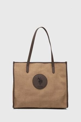 U.S. Polo Assn. torba plażowa kolor brązowy