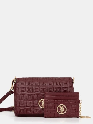 U.S. Polo Assn. torebka Box Bag kolor bordowy BIU2B8999WVP