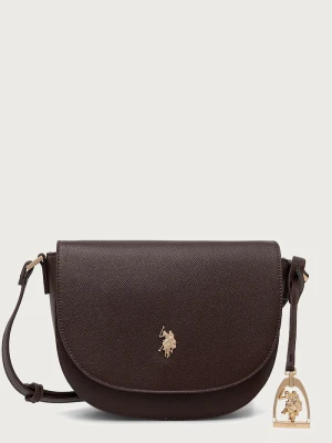 U.S. Polo Assn. torebka crossbody damska z imitacji skóry Jones brązowy