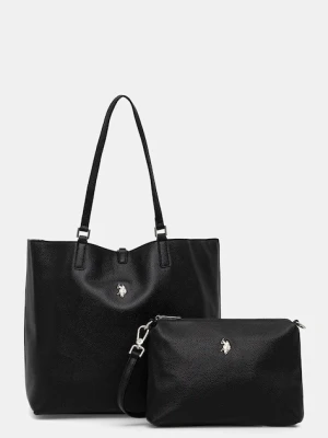 U.S. Polo Assn. torebka dwustronna Rogersville kolor czarny BIURR8906WVP