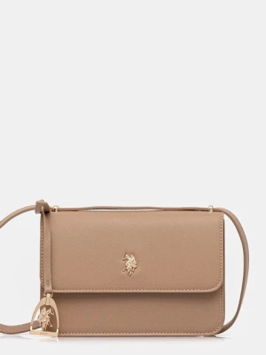 U.S. Polo Assn. torebka Jones kolor beżowy BIUJE8909WVP