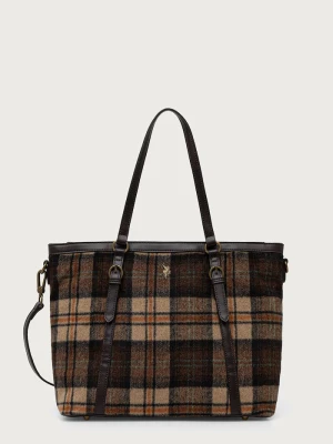 U.S. Polo Assn. torebka shopper damska HOUSTON brązowy