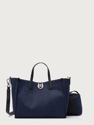 U.S. Polo Assn. torebka shopper damska z bawełną MIDDLETON granatowy