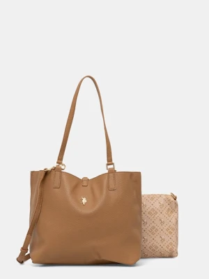 U.S. Polo Assn. torebka shopper damska z imitacji skóry Malibu