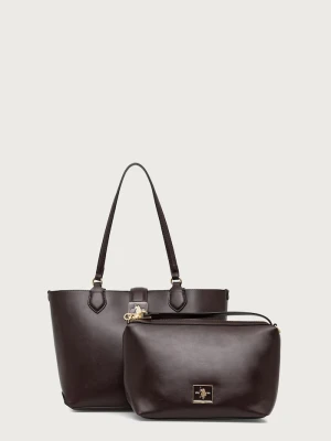 U.S. Polo Assn. torebka shopper damska z imitacji skóry MARGARET brązowy