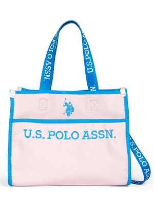 U.S. Polo Assn. Torebka w kolorze kremowo-niebieskim - 27 x 22 x 13 cm rozmiar: onesize