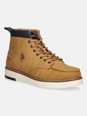 U.S. Polo Assn. trapery LONDON001 męskie kolor brązowy LONDON001M/EU1