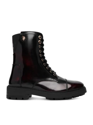 U.S. Polo Assn. Trzewiki EO-MARZIA001W / GL1 Bordowy