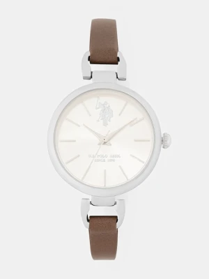 U.S. Polo Assn. zegarek ADRIENNE damski kolor brązowy USP8096ST