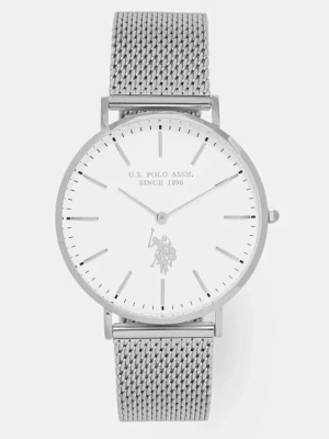 U.S. Polo Assn. zegarek AUSTIN męski kolor srebrny USP7256WH
