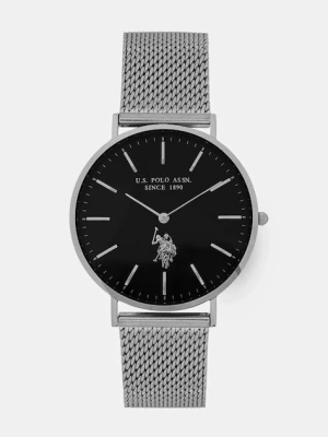 U.S. Polo Assn. zegarek AUSTIN męski kolor srebrny USP7257BK