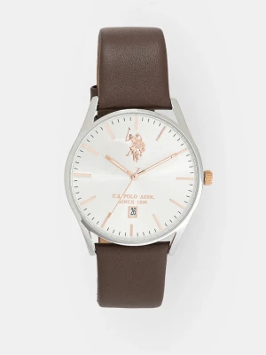 U.S. Polo Assn. zegarek COLIN brązowy