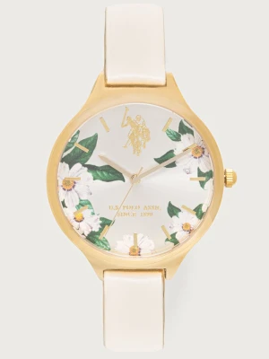 U.S. Polo Assn. zegarek damski DAHLIA beżowy