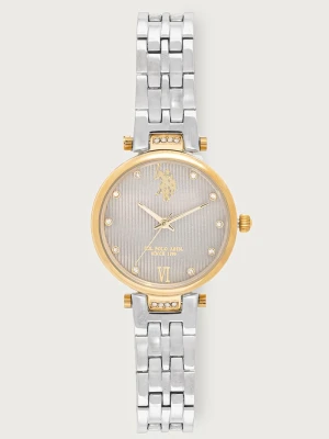 U.S. Polo Assn. zegarek damski MARGOT srebrny