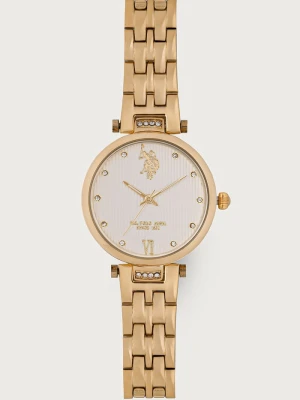 U.S. Polo Assn. zegarek damski MARGOT złoty