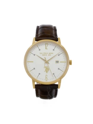 U.S. Polo Assn. Zegarek Dorian USP7279YG Brązowy