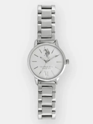 U.S. Polo Assn. zegarek EVELYN damski kolor srebrny USP5891ST