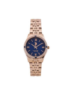 U.S. Polo Assn. Zegarek Giselle USP8322BL Różowe złocenie