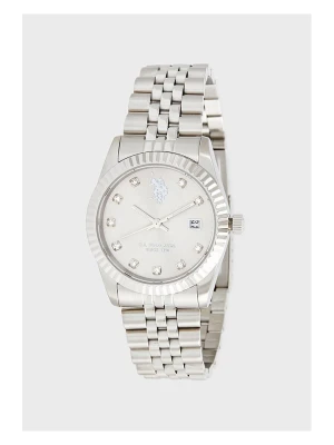 U.S. Polo Assn. Zegarek kwarcowy w kolorze srebrnym rozmiar: onesize