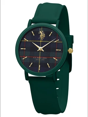 U.S. Polo Assn. Zegarek kwarcowy w kolorze zielono-granatowym rozmiar: onesize