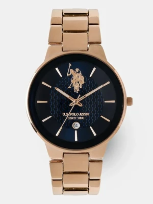 U.S. Polo Assn. zegarek LOGAN męski kolor złoty USP4889RG