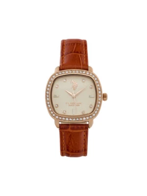 U.S. Polo Assn. Zegarek Mirabelle USP8488RG Brązowy