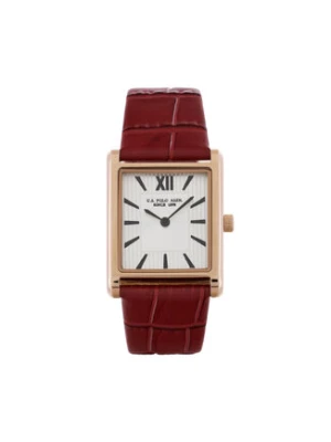 U.S. Polo Assn. Zegarek Vivian USP8414RG Czerwony