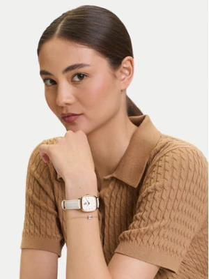 U.S. Polo Assn. Zestaw zegarek i bransoletka Keira USP6396TW Biały