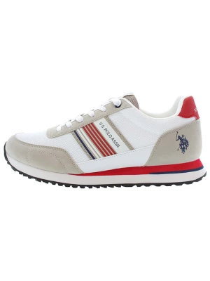 U.S. Polo Sneakersy w kolorze biało-beżowym rozmiar: 44
