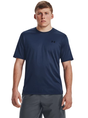 UA Koszulka treningowa męska Under Armour UA Tech Vent Ss - granatowa