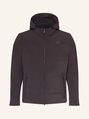 Ubr Płaszcz Puchowy Bolt Z Odpinanym Kapturem braun