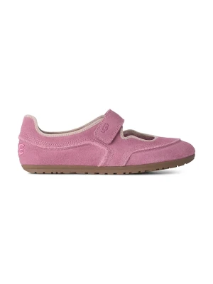 UGG baleriny zamszowe W Quill Mary Jane różowy