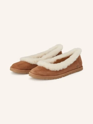 Ugg Baleriny Zora braun