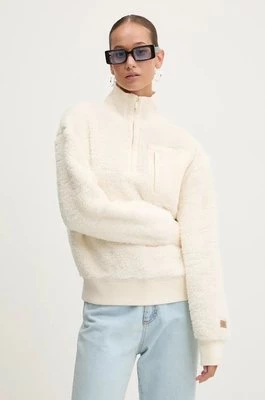 UGG bluza polarowa kolor beżowy gładka 1158750