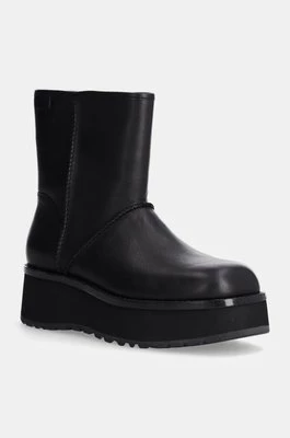 UGG botki Cityfunc Mid damskie kolor czarny na platformie 1162990-BLK