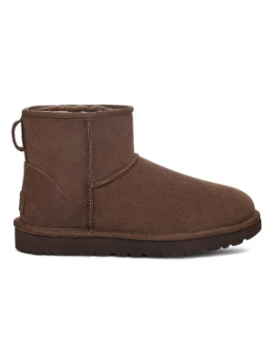 UGG Botki "Classic Mini II" w kolorze ciemnobrązowym z wełny jagnięcej rozmiar: 37