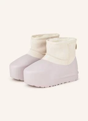 Ugg Botki Classic Mini Pumped weiss