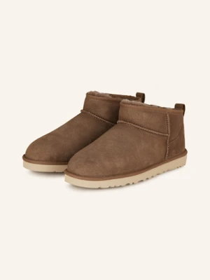 Ugg Botki Classic Ultra Mini braun