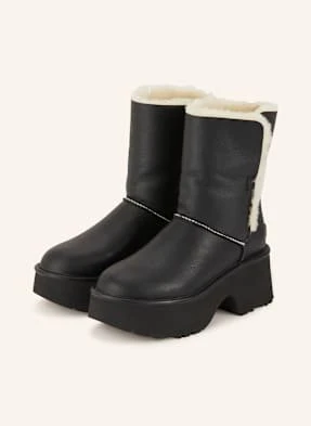 Ugg Botki Na Platformie Esmee schwarz
