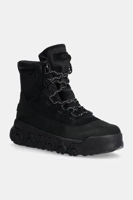 UGG botki Terretrail Hi-Top damskie kolor czarny na platformie ocieplone 1158217-BLK