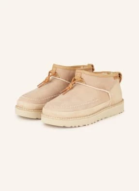 Ugg Botki Ultra Mini Crafted Regenerate beige