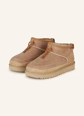 Ugg Botki Ultra Mini Crafted Regenerate beige