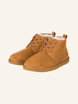 Ugg Botki Zamszowe Neumel braun CAMELOWY