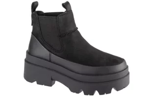 UGG Brisbane Chelsea 1143842-BLK, Damskie, Czarne, trzewiki, skóra zamszowa, rozmiar: 38