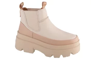 UGG Brisbane Chelsea 1143842-SSAL, Damskie, Beżowe, trzewiki, skóra zamszowa, rozmiar: 36