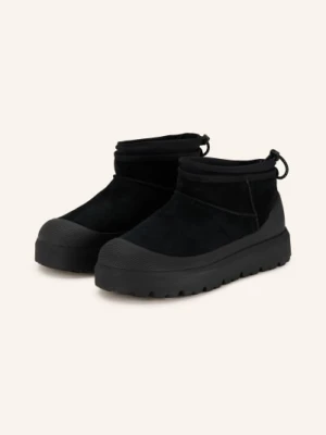Ugg Buty Płaskie Classic Ultra Mini Weather Hybrid schwarz