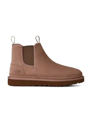 UGG buty wysokie Neumel Chelsea męskie kolor brązowy 1121644.RYK