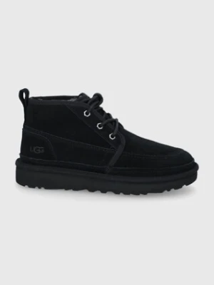 UGG Buty zamszowe Neumel Moc męskie kolor czarny