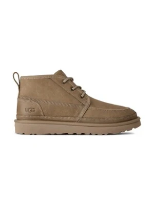 UGG buty zamszowe Neumel Moc Nubuck męskie kolor beżowy 1171112.CBBLG